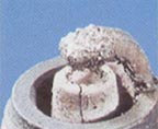 Melted-On Centre Electrode