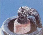 Melted-On Centre Electrode